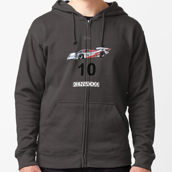 Porsche 962 Kenwood Zipped Hoodie