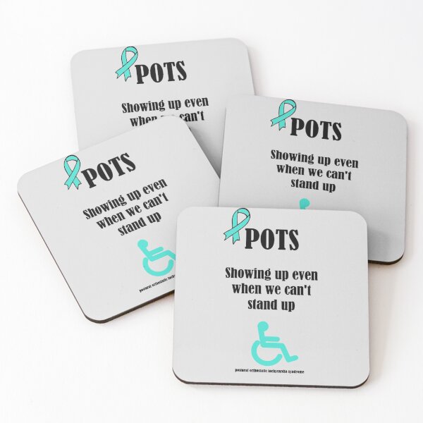 Item preview, POTS, Showing Up When We Can't Stand Up designed and sold by Quipplepunk.