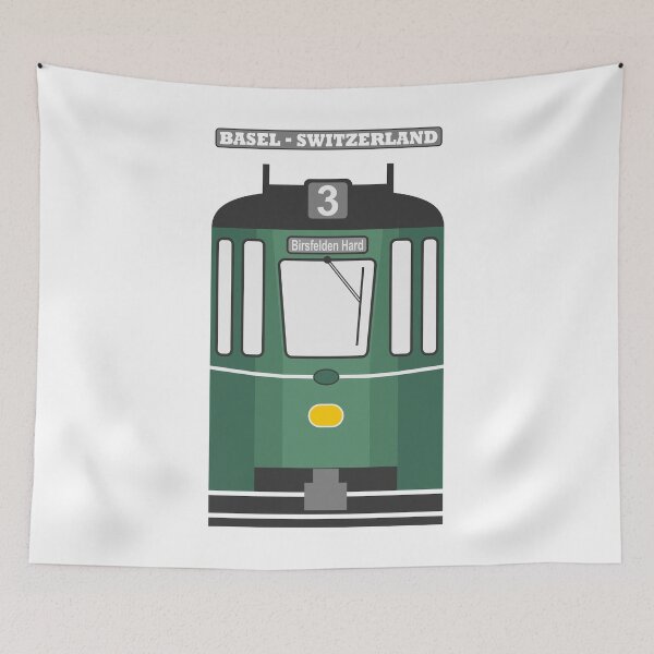 Item preview, Basel Vintage Tram - Line 3 Birsfelden Hard designed and sold by Groenendijk.