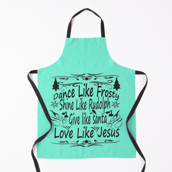 Item preview, dance like frosty shine like rudolph love like jesus designed and sold by buzz1days.