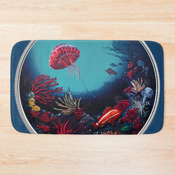 Item preview, Jellyfish Coral reef scene designed and sold by killies.