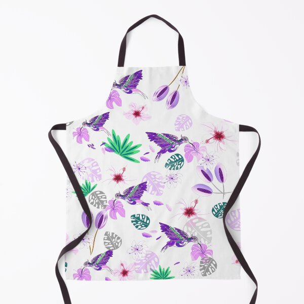 Item preview, Humming bird floral pattern designed and sold by SweetCoolVibes.