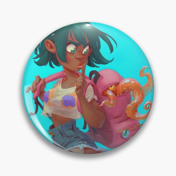 Item preview, Girl and Octopus designed and sold by asurocks.