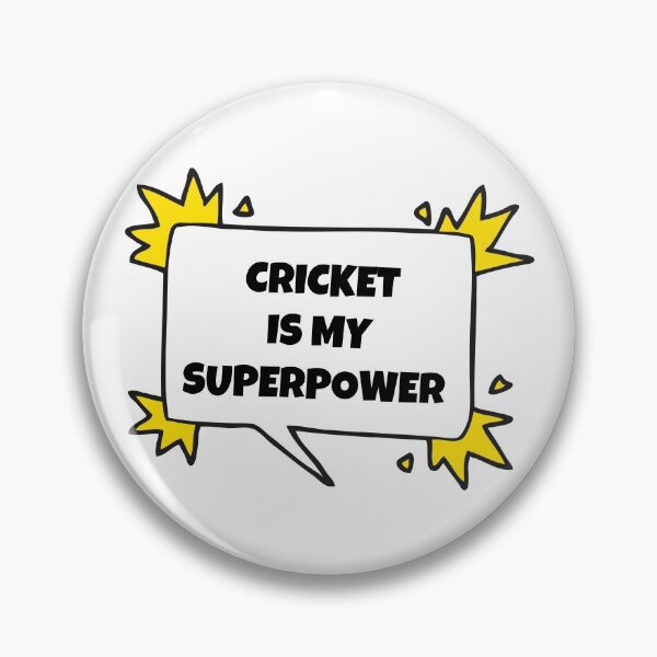 Item preview, Cricket is my superpower designed and sold by TheGreenGoat.