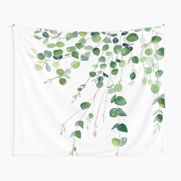 Eucalyptus Watercolor Tapestry