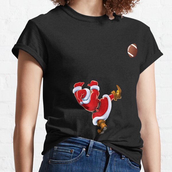 Santa loves football Classic T-Shirt