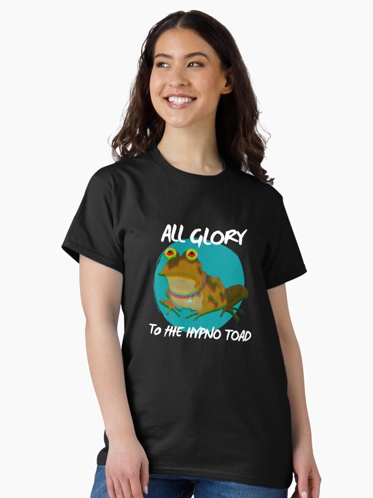 Thumbnail 2 of 7, Classic T-Shirt, All Glory To The Hypno Toad! (Version 2)  designed and sold by SpaceDat120.