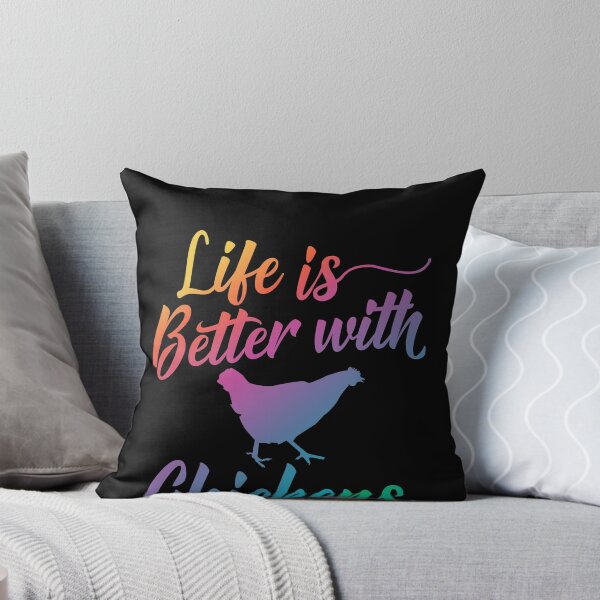 Item preview, Life is better with Chickens designed and sold by LushCatDesign.
