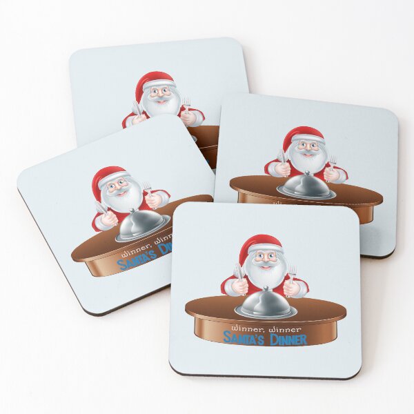 Item preview, Winner, Winner Santa’s Dinner!  Light Grey designed and sold by PawsitiveMum.