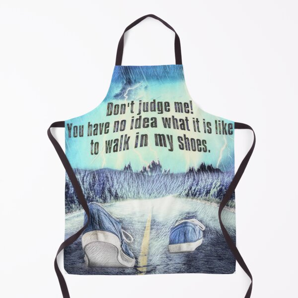 Item preview, Don't judge me! designed and sold by WearThePositive.