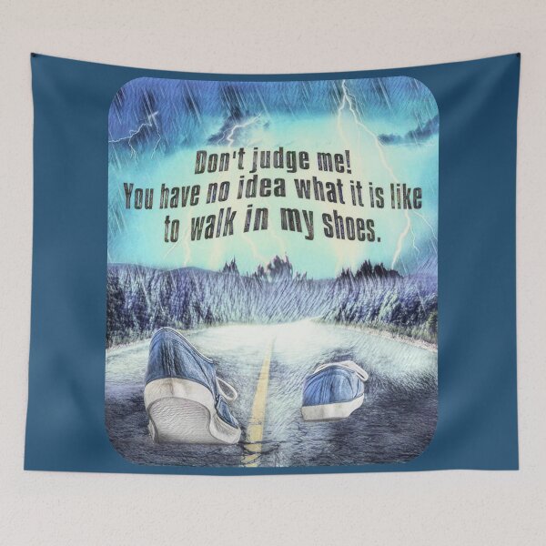 Item preview, Don't judge me! designed and sold by WearThePositive.