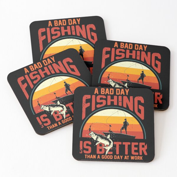 Item preview, A Bad Day Fishing Is Better Than a Good Day At Work  designed and sold by mouad naouiri.
