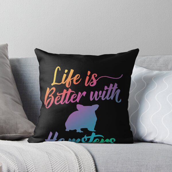 Item preview, Life is better with Hamsters designed and sold by LushCatDesign.