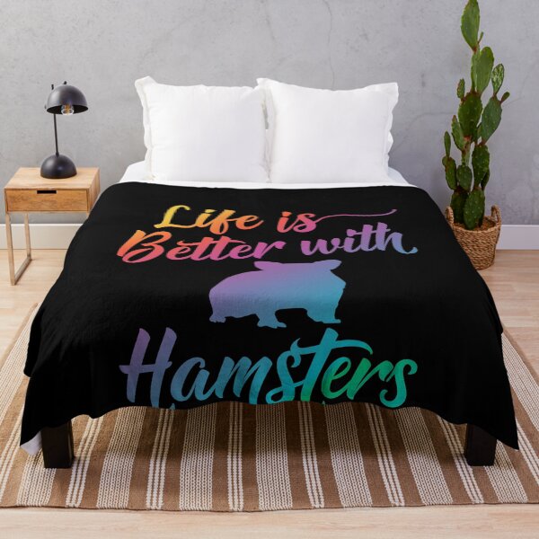 Item preview, Life is better with Hamsters designed and sold by LushCatDesign.