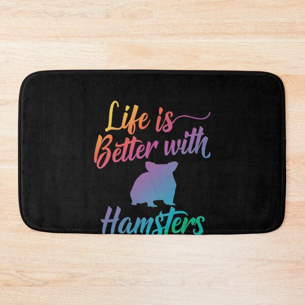 Item preview, Life is better with Hamsters designed and sold by LushCatDesign.