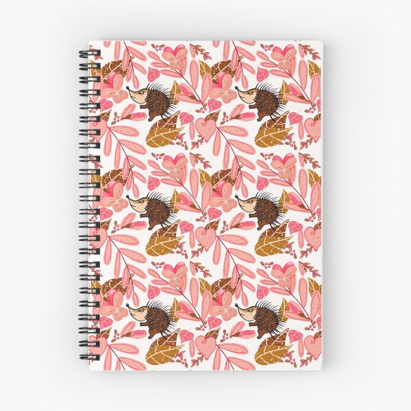Item preview, Hedgehog Dancing in the Florals with White Background designed and sold by Sheri42.