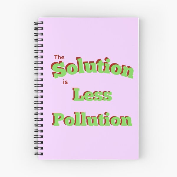Item preview, The solution is less pollution designed and sold by SpicyCherrys.