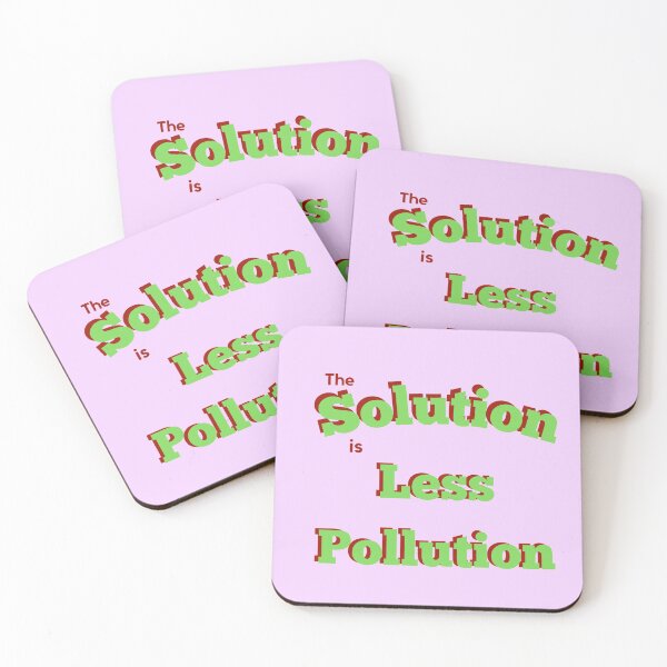 Item preview, The solution is less pollution designed and sold by SpicyCherrys.