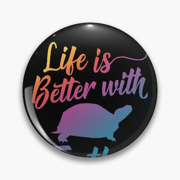 Item preview, Life is better with Turtles designed and sold by LushCatDesign.