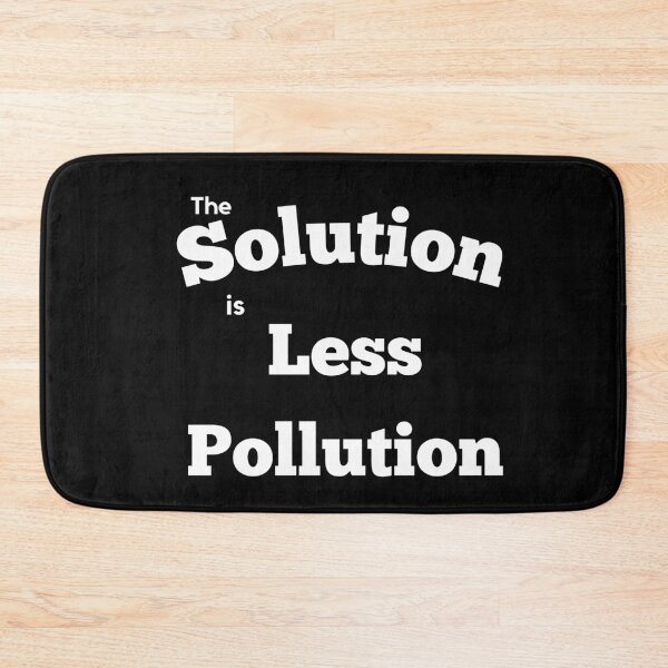 Item preview,  The solution is less pollution designed and sold by SpicyCherrys.
