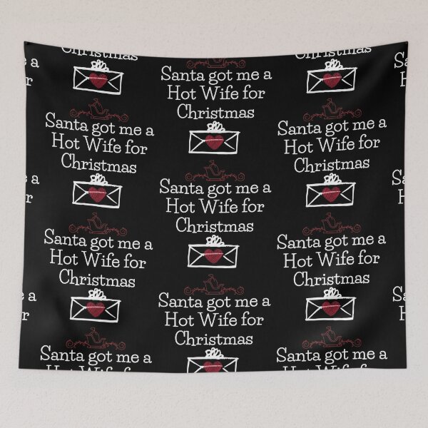 Item preview,  Santa Got Me A Hot Wife For Christmas designed and sold by EverythingCore.