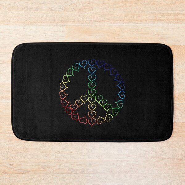 Item preview, peace and love designed and sold by JokesAndFun.
