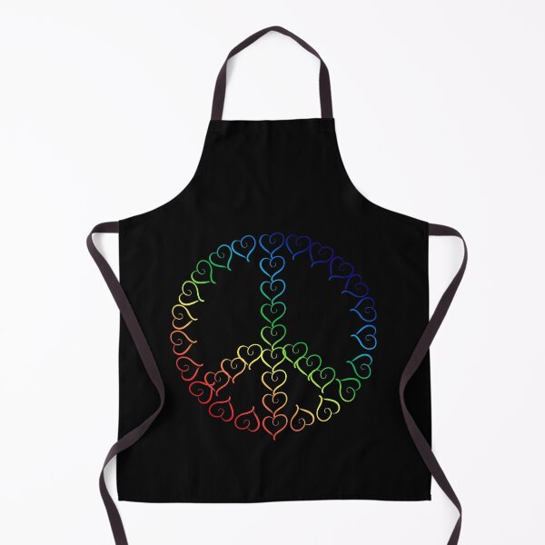 Item preview, peace and love designed and sold by JokesAndFun.