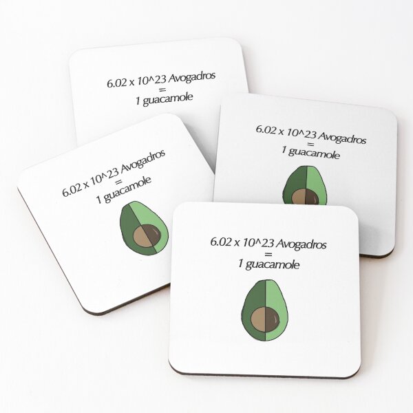 Item preview, Chemistry Avogadro's Number -- Avocado Pun designed and sold by junelight19.