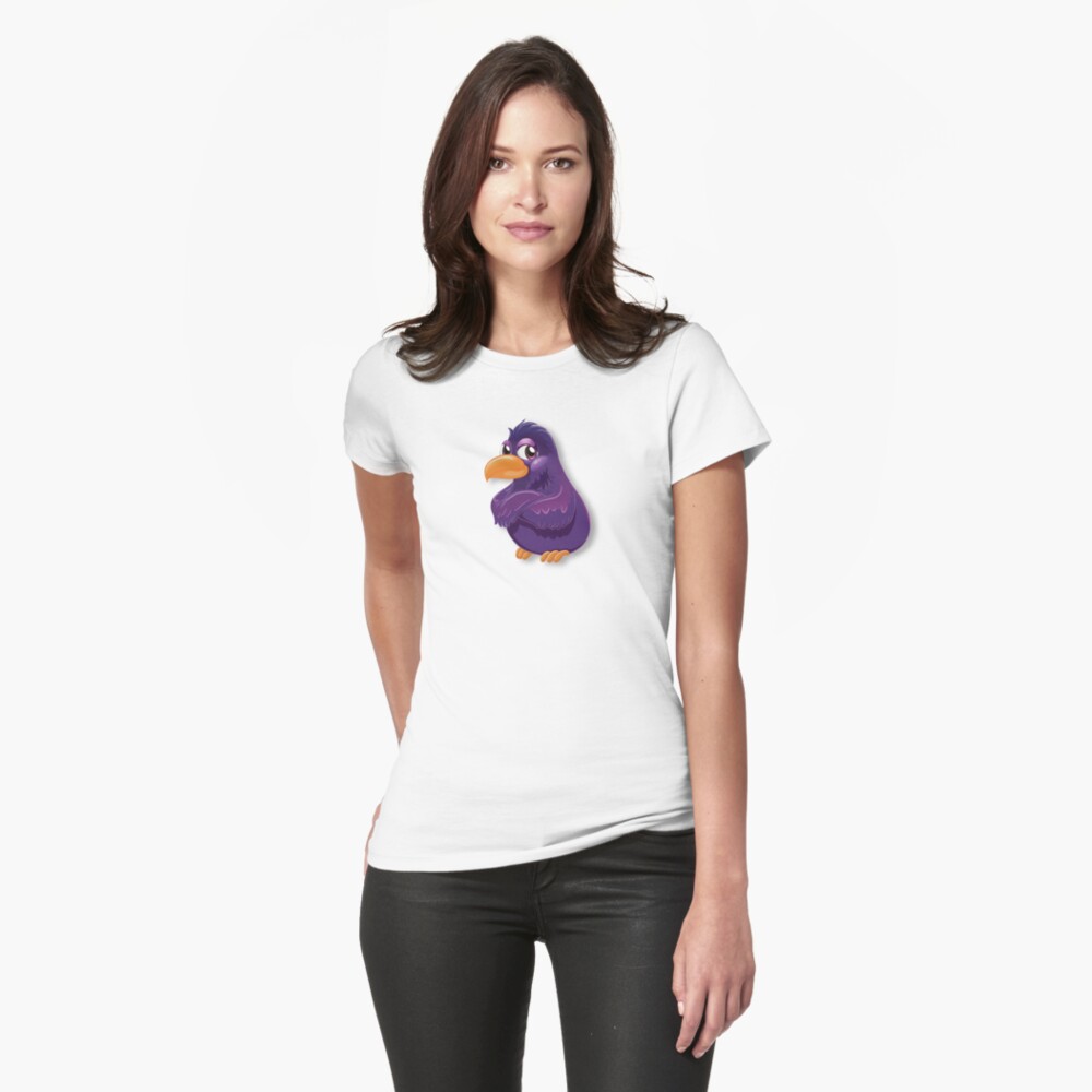 Item preview, Fitted T-Shirt designed and sold by ThePurpleBird.