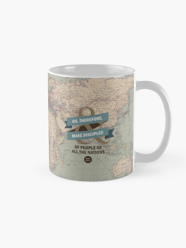 Thumbnail 5 of 6, Coffee Mug, Matthew 28:19 designed and sold by JenielsonDesign.