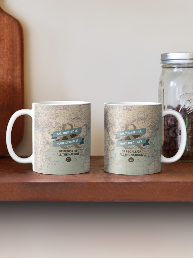 Thumbnail 2 of 6, Coffee Mug, Matthew 28:19 designed and sold by JenielsonDesign.