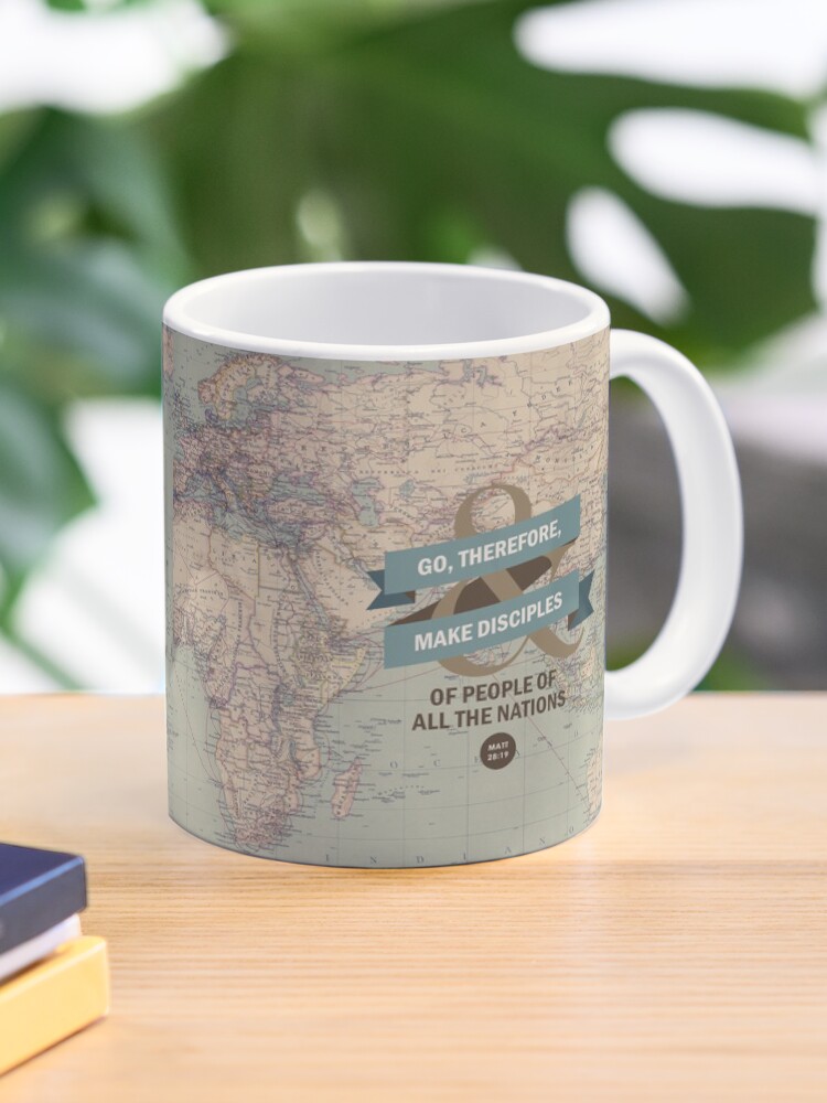 Thumbnail 1 of 6, Coffee Mug, Matthew 28:19 designed and sold by JenielsonDesign.
