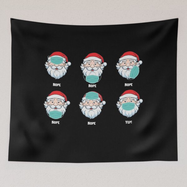 Item preview, santa wearing facemask designed and sold by OzyManDiaS90.