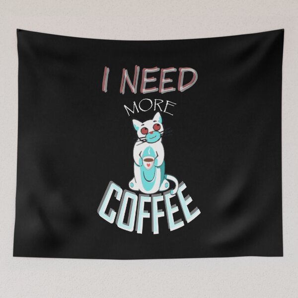 Item preview, I Need More Coffee T-Shirt funny coffee T-Shirt designed and sold by OAPod.