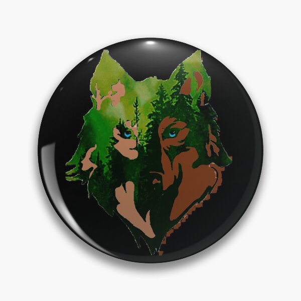 Item preview, woodland wolf designed and sold by THE AMERICAN TEEVANGELIST.