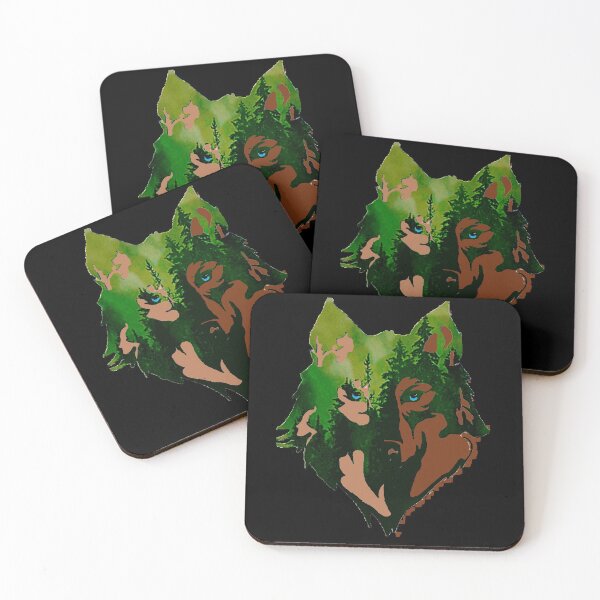 Item preview, woodland wolf designed and sold by THE AMERICAN TEEVANGELIST.