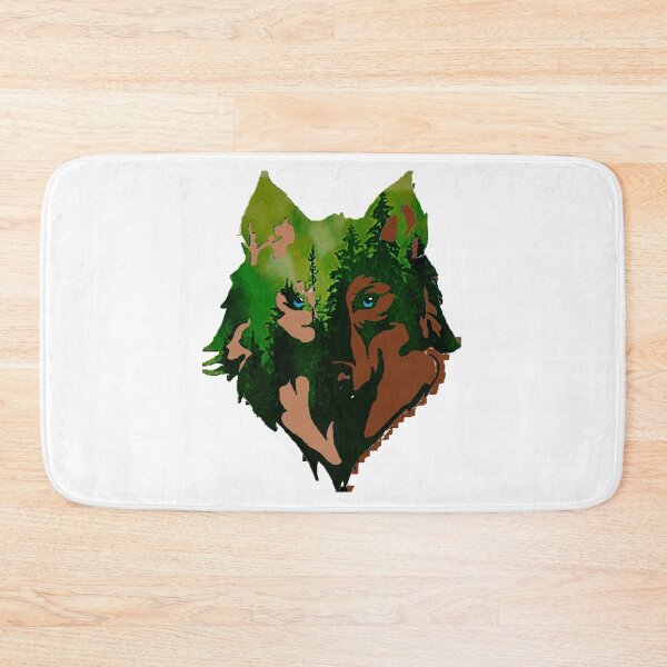 Item preview, woodland wolf designed and sold by THE AMERICAN TEEVANGELIST.