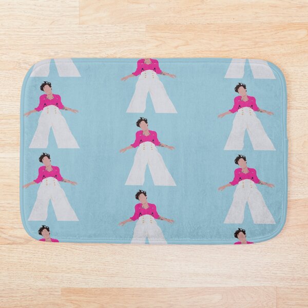 harry styles - FINE LINE (in blue) Bath Mat