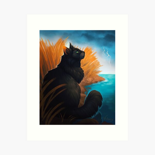 Warrior Cats - Firestar Art Print for Sale by HGBCO