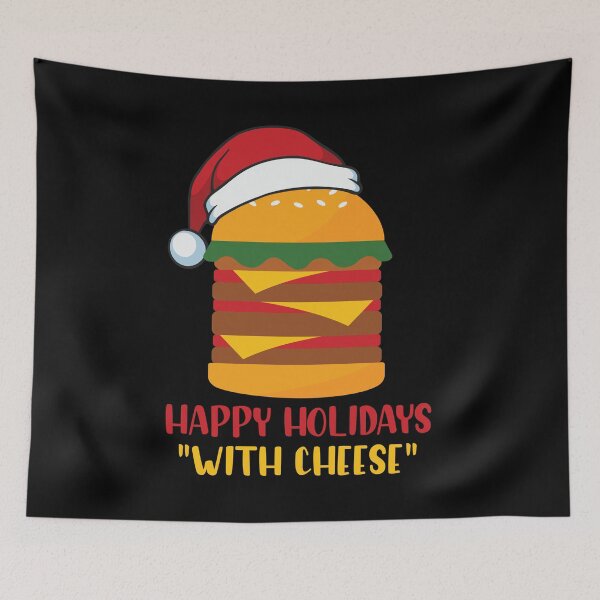Item preview, Happy Holidays With Cheese designed and sold by OzyManDiaS90.