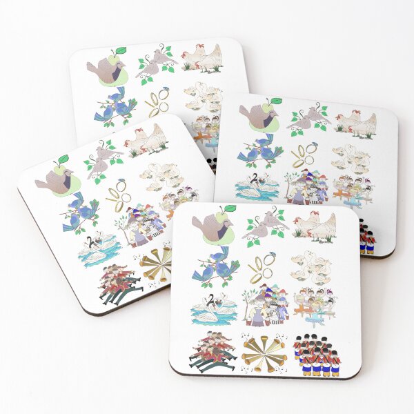 Item preview, The Twelve Days of Christmas, Christmas Greetings designed and sold by wiccked.