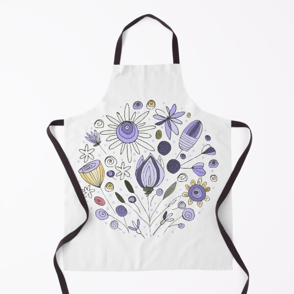 Item preview, Botany Flower Flora Circular Bouquet Pattern v4 designed and sold by scribblelife.