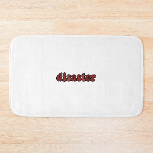 Item preview, disaster designed and sold by wordswithfonts.