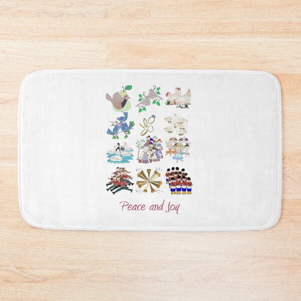 Item preview, The Twelve Days of Christmas, Peace and Joy designed and sold by wiccked.