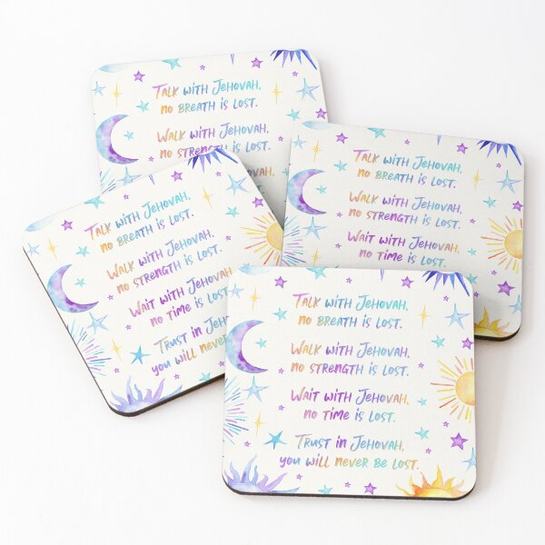 Item preview, TRUST IN JEHOVAH (YOU WILL NEVER BE LOST) designed and sold by Paper Bee Gift Shop.