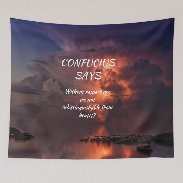 Item preview, Confucius Says Respect designed and sold by starshiporion.