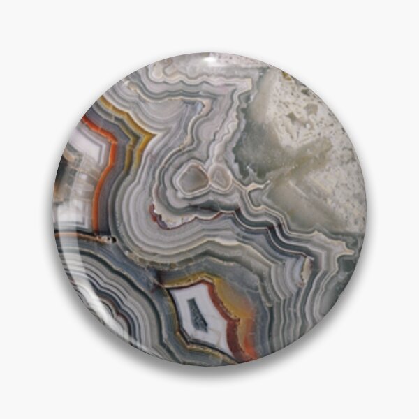 Item preview, Gray agate slice designed and sold by Ciel Walko.