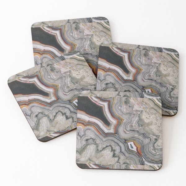 Item preview, Gray agate slice designed and sold by Ciel Walko.