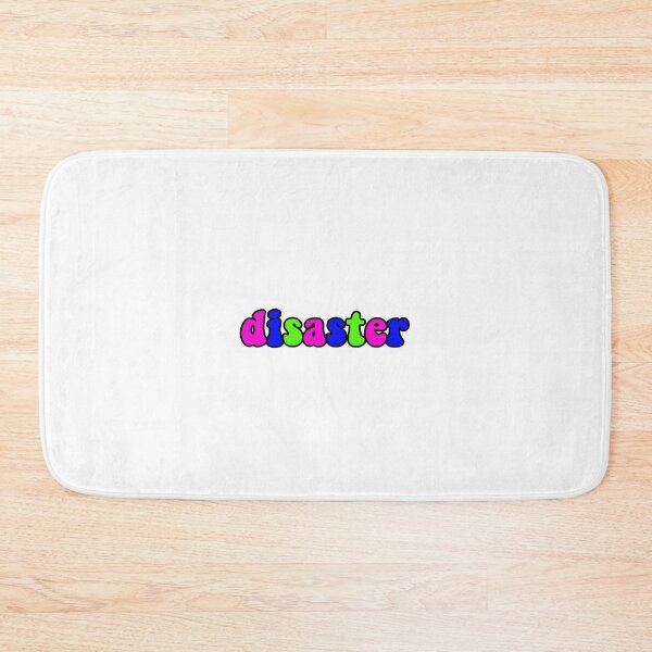 Item preview, disaster designed and sold by wordswithfonts.