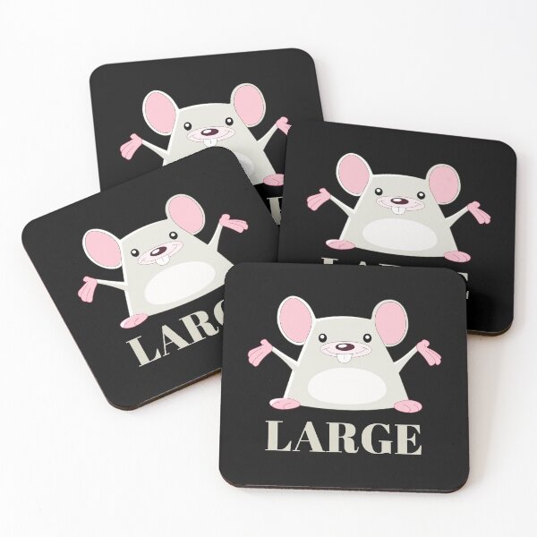 Item preview, Slightly Wrong Mouse Label designed and sold by gjen53.